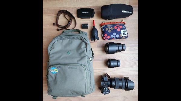 Kristen Mendiola's kit for food and travel photos and videos